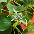 Leaf He/She/They Pronoun Pins
