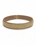 Light Gold Liz Skali Belt