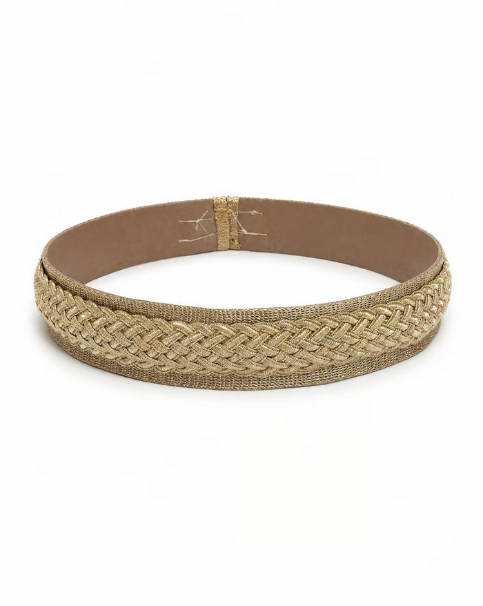 Light Gold Liz Skali Belt