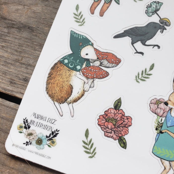 Little Mage Vinyl Sticker Sheet