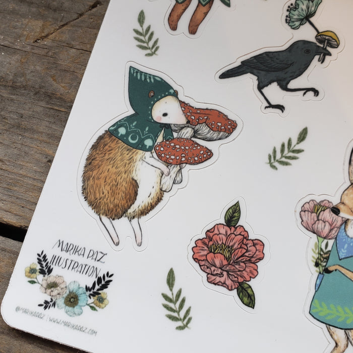 Little Mage Vinyl Sticker Sheet