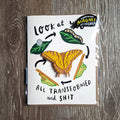 "Look at You" Butterfly Wooden Magnet + Greeting Card