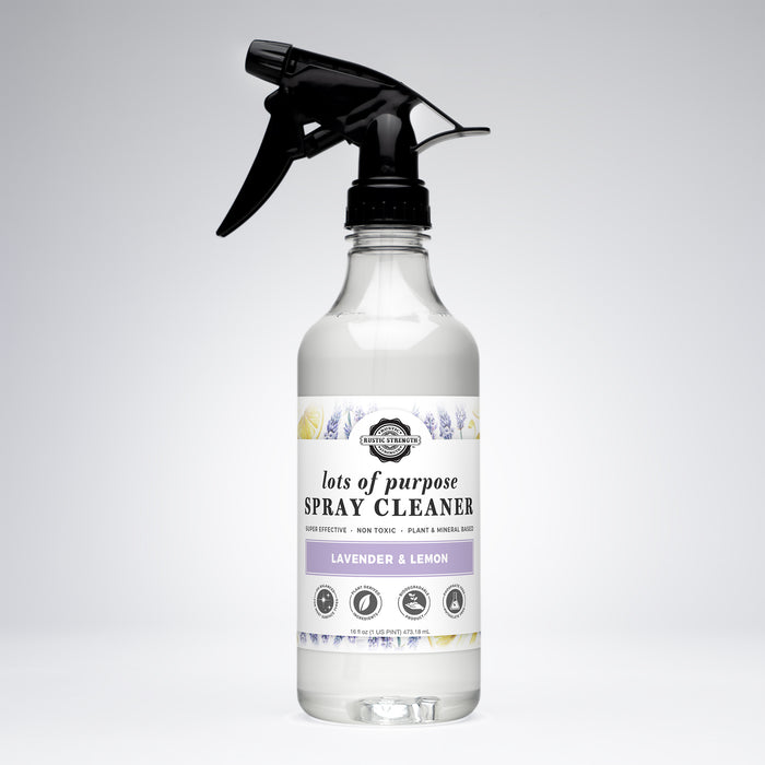 Rustic Strength, Lots of Purpose Spray Cleaner, 16oz Spray Bottle, Lavender & Lemon