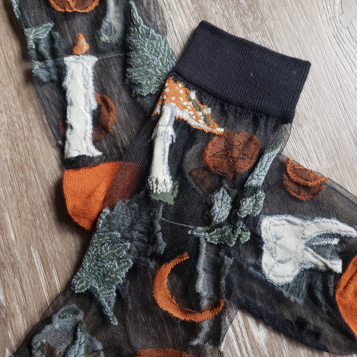 Magick Spell Sheer Socks