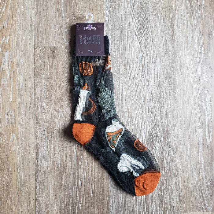 Magick Spell Sheer Socks