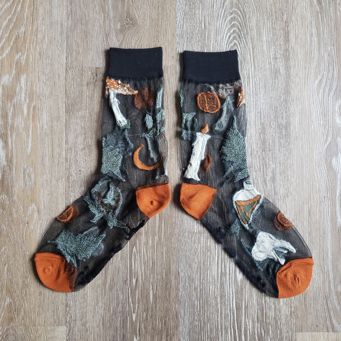 Magick Spell Sheer Socks