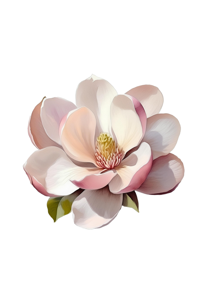 Rustic Strength - botanical image of a magnolia bloom representing Magnolia scent