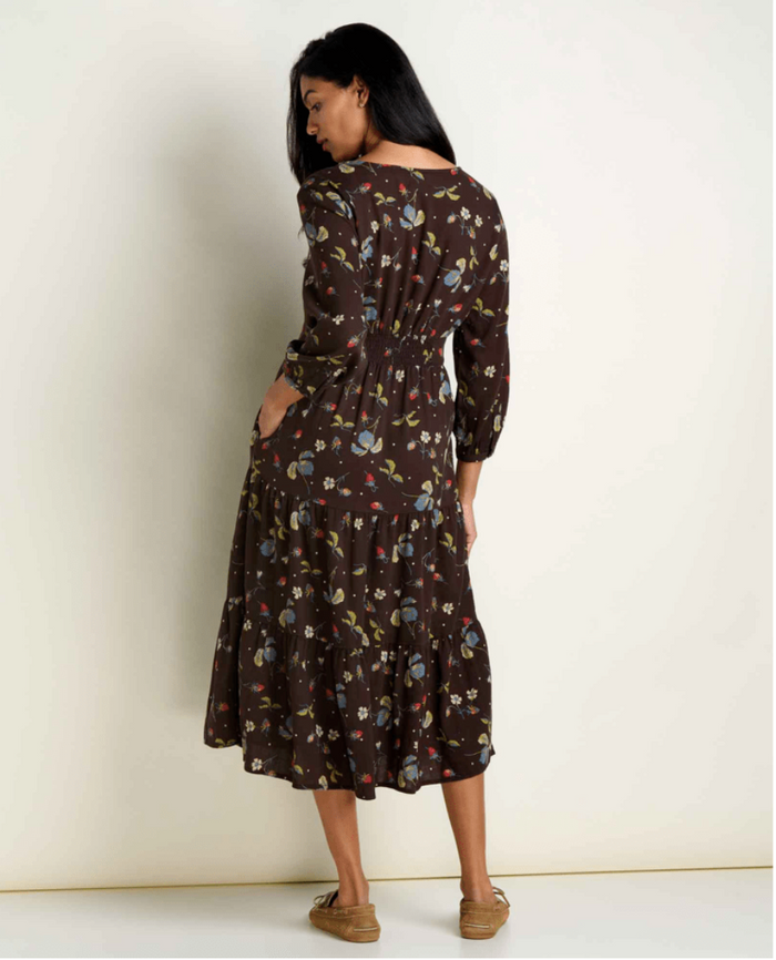Manzana Tiered Midi Dress