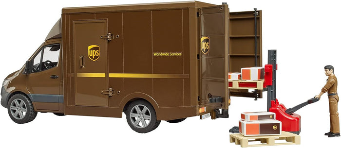 MB Sprinter UPS with driver and accessories