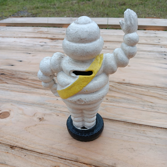 Michelin Man Standing Tire Base Penny Bank-Jantiques LLC.