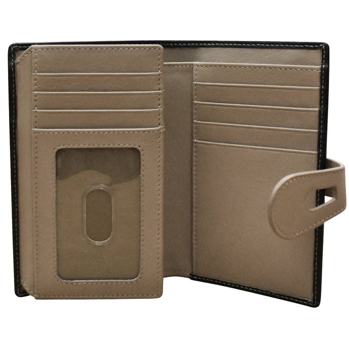Midi Wallet With Cut Out Tab