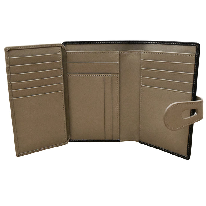 Midi Wallet With Cut Out Tab