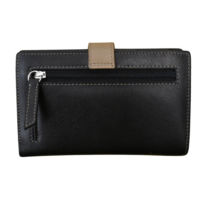 Midi Wallet With Cut Out Tab