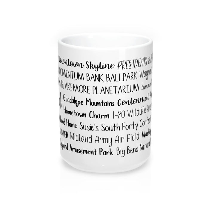 Midland, TX Mug