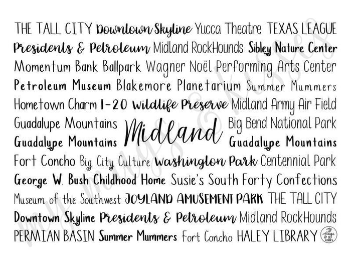 Midland, TX Tumbler