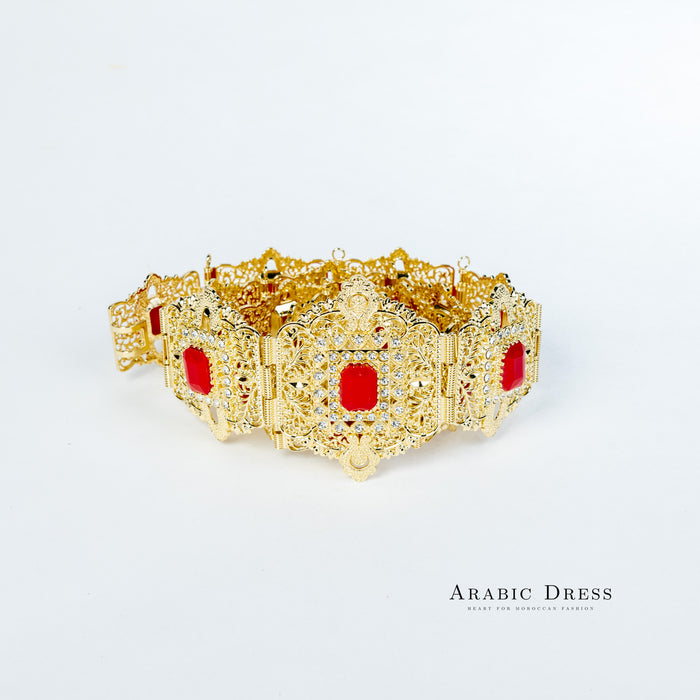 Mihi Gold/Red Belt