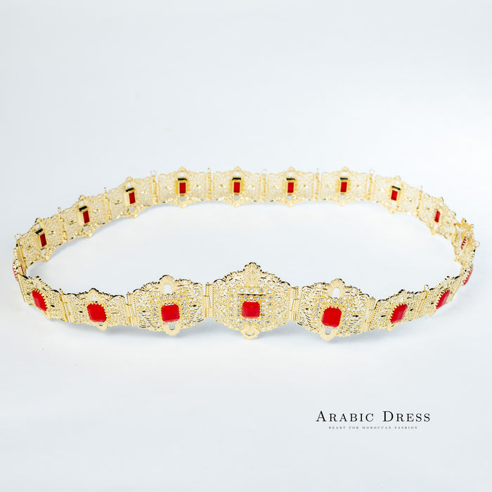 Mihi Gold/Red Belt