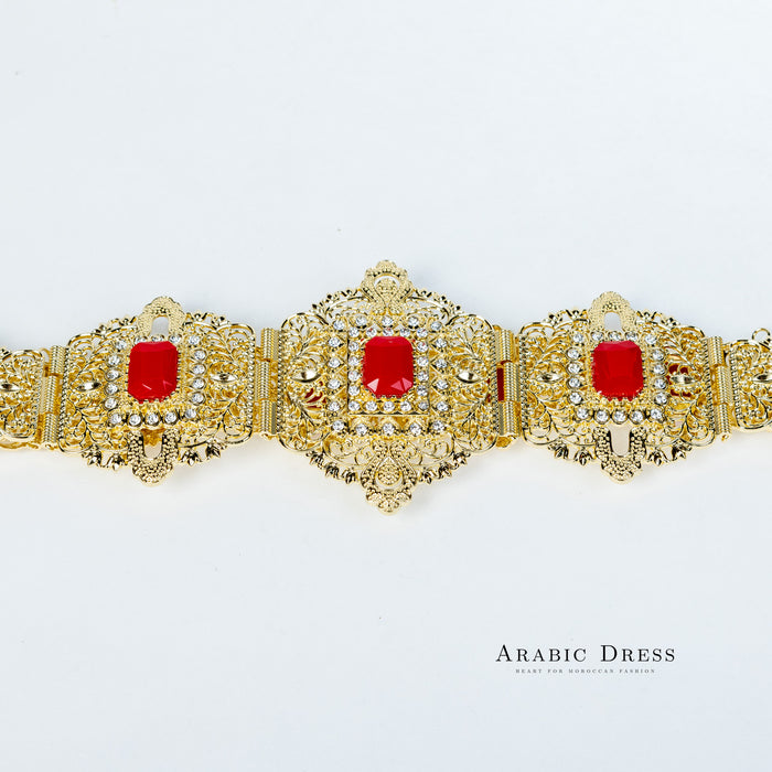 Mihi Gold/Red Belt