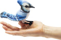 Mini Jay, Blue Finger Puppet