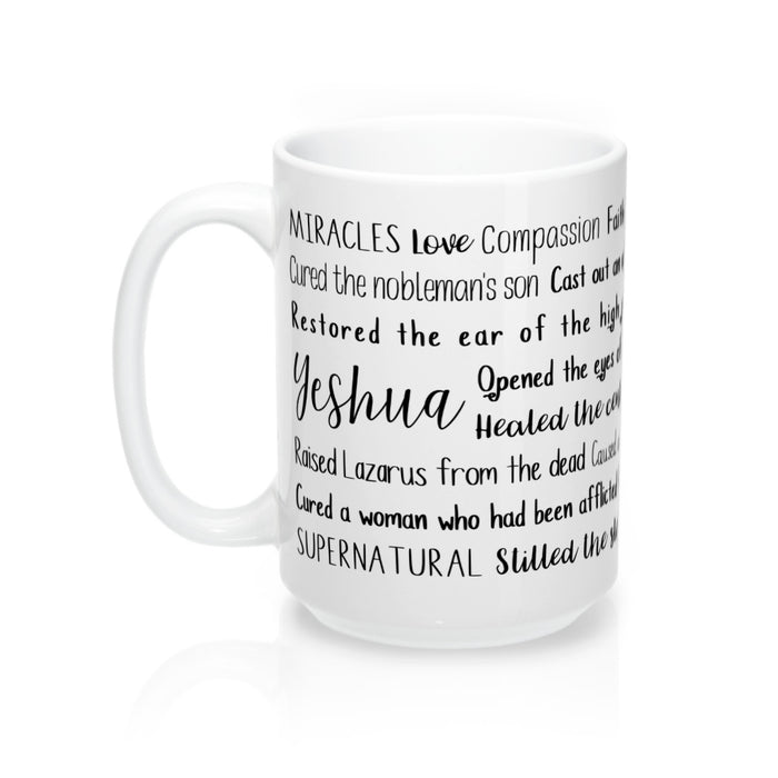Miracles of Jesus Mug