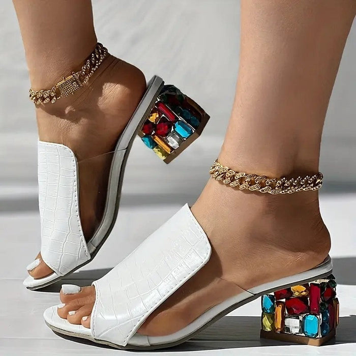 Mirella Mosaic Heels