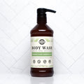 Rustic Strength, Body Wash, 16oz, Plastic, Rosemary & Mint