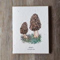 "Morel" Plantable Greeting Card