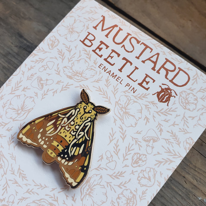 Moth Enamel Pin
