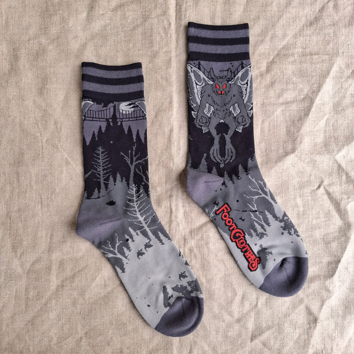 Mothman Crew Socks