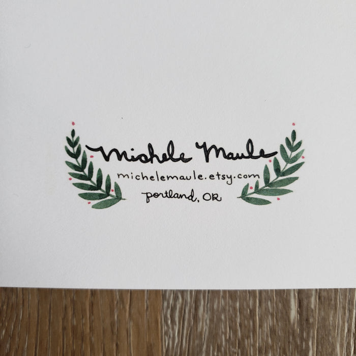 Multnomah Falls Greeting Card