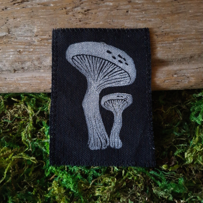 Mushroom Pair Canvas Patch