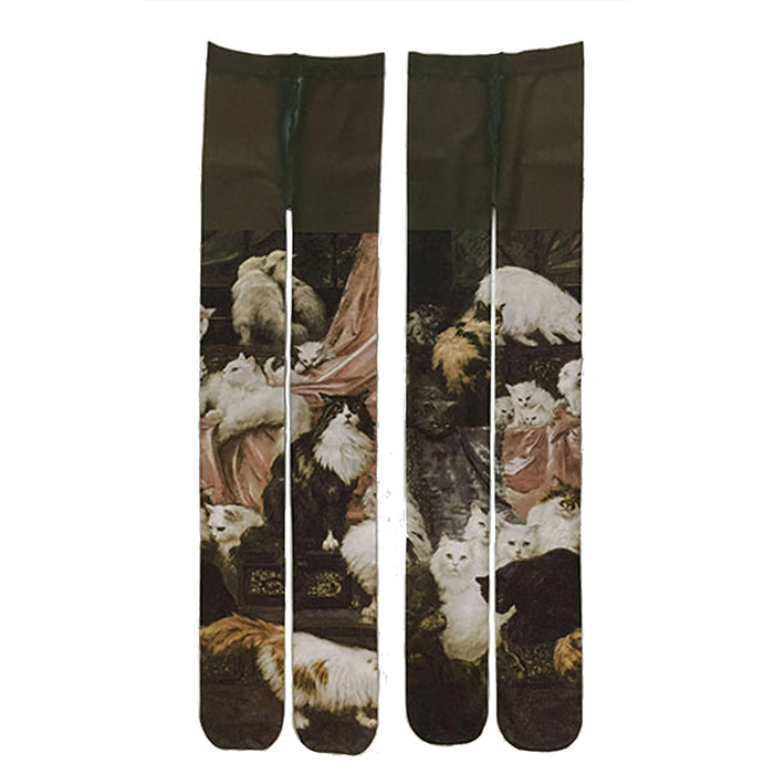 "My Wife's Lovers" Printed Art Tights