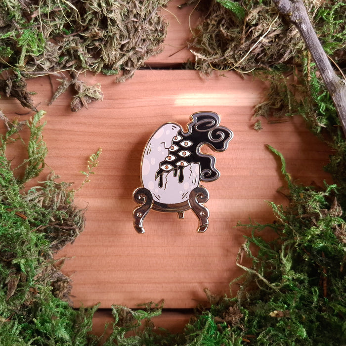 Mysterious Egg Specimen Enamel Pin