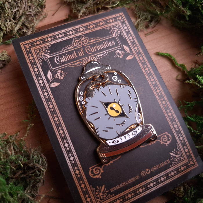 Mysterious Stingray Specimen Enamel Pin