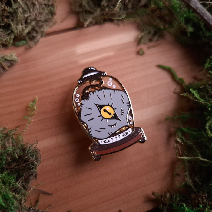 Mysterious Stingray Specimen Enamel Pin