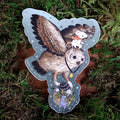 Mystic Owl Vinyl Sticker