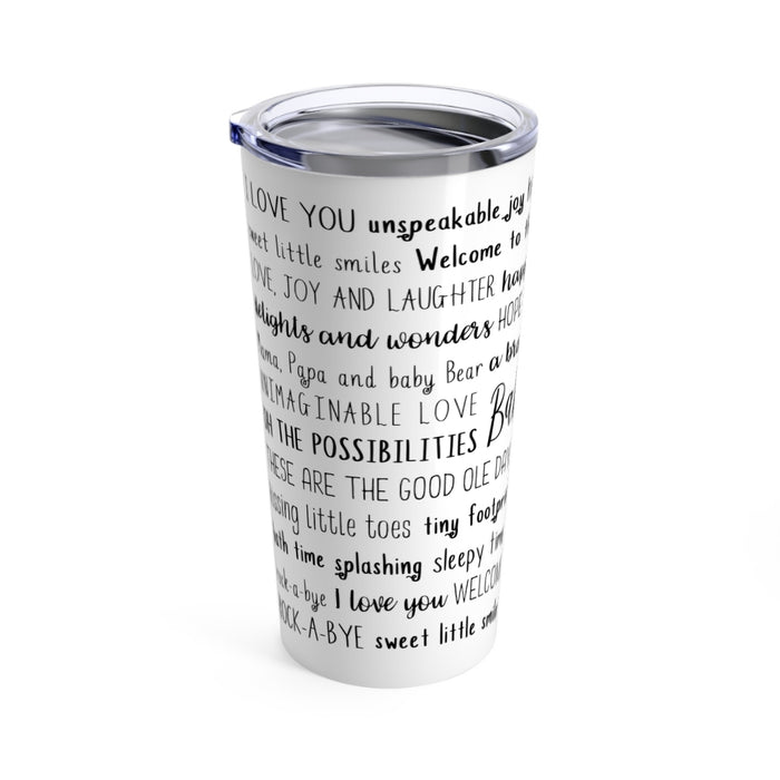 New Baby Tumbler
