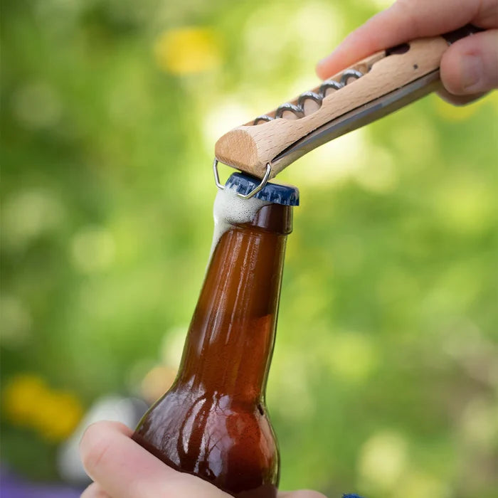 No.10 Corkscrew & Bottle Opener Knife