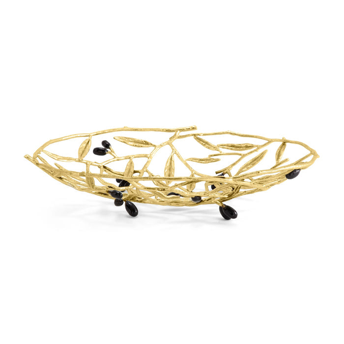 Michael Aram Olive Branch Bread Basket
