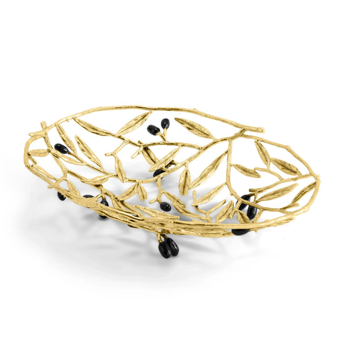 Michael Aram Olive Branch Bread Basket