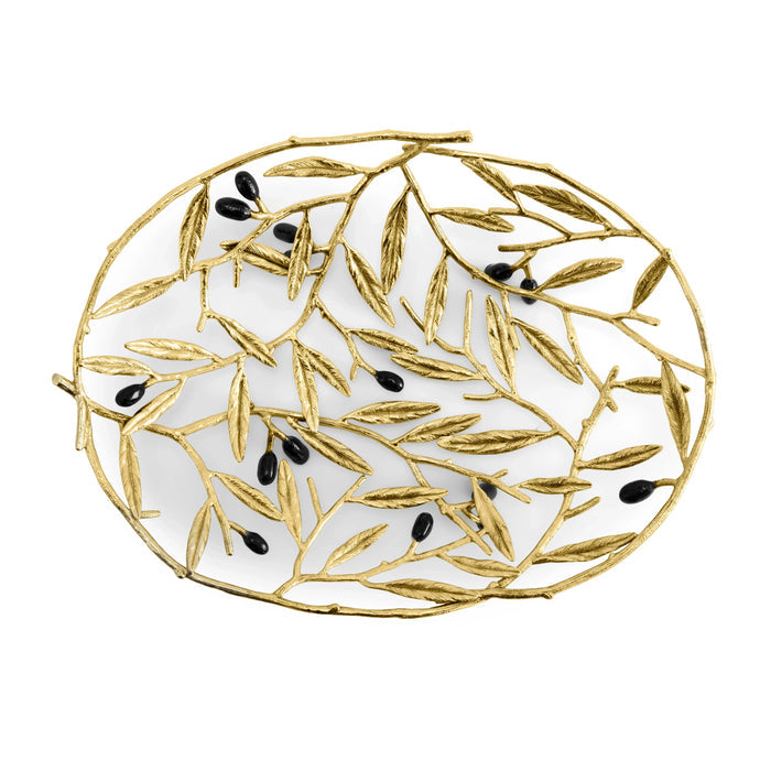 Michael Aram Olive Branch Bread Basket