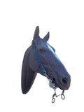 One Ear Headstall arrows      print with quick change clips average horse size - Tiffanys Braided Tack LLC