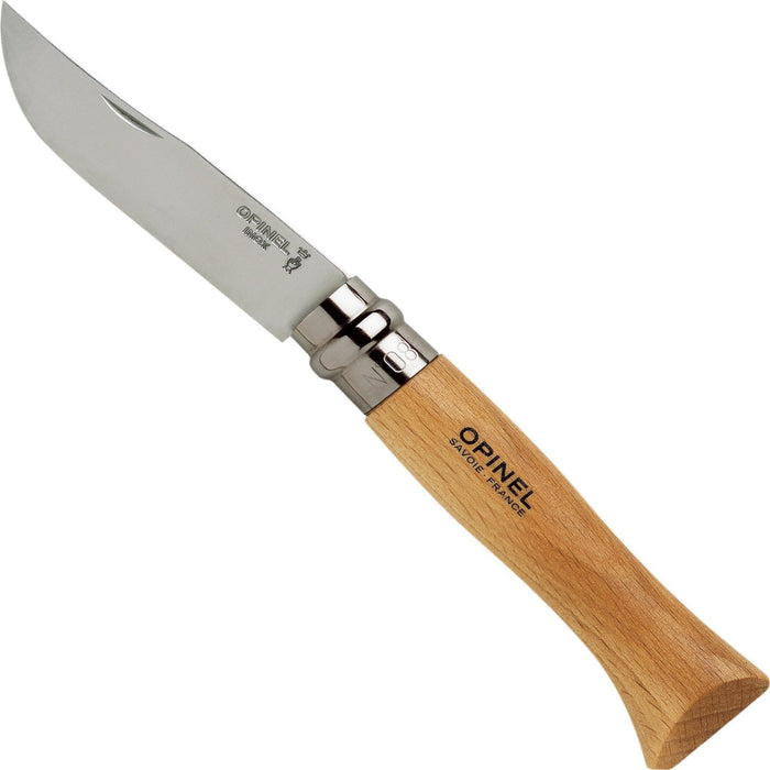 Opinel Folding Pocket Knife No. 6 - 9 (stainless steel)
