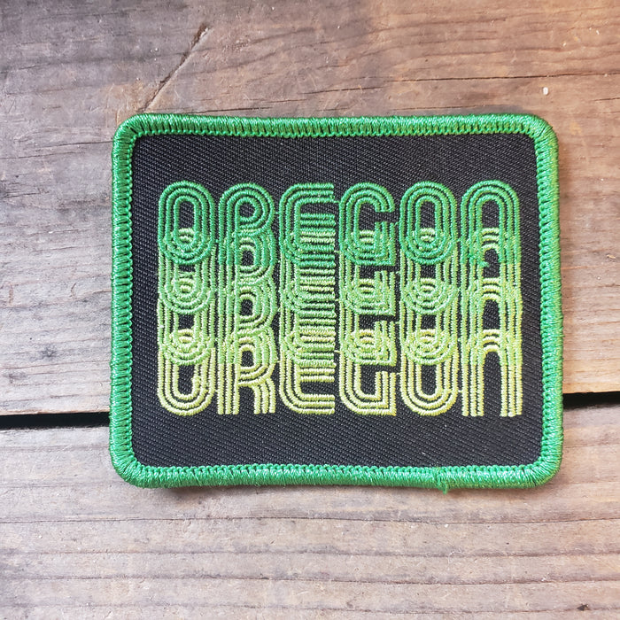 Oregon Retro Fade Patch