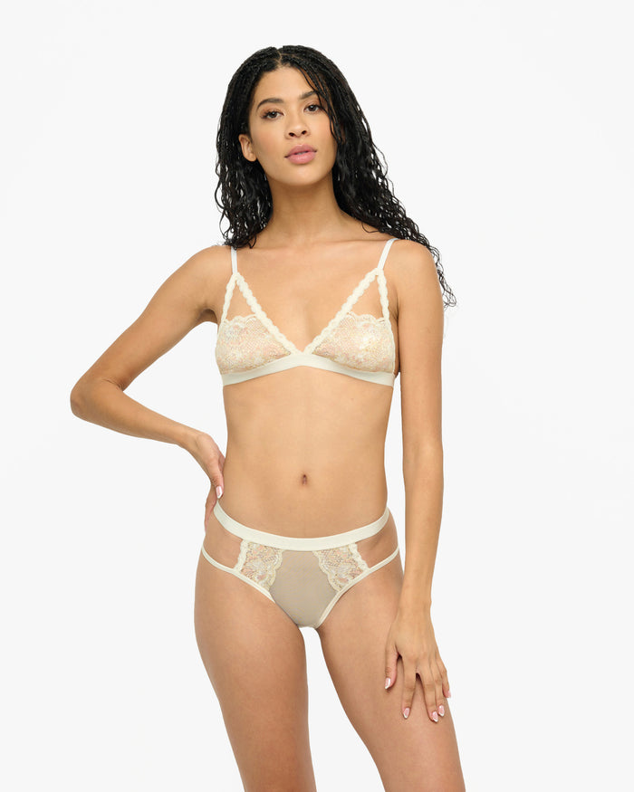 White Bikini - Never Say Never Ouvert Bikini