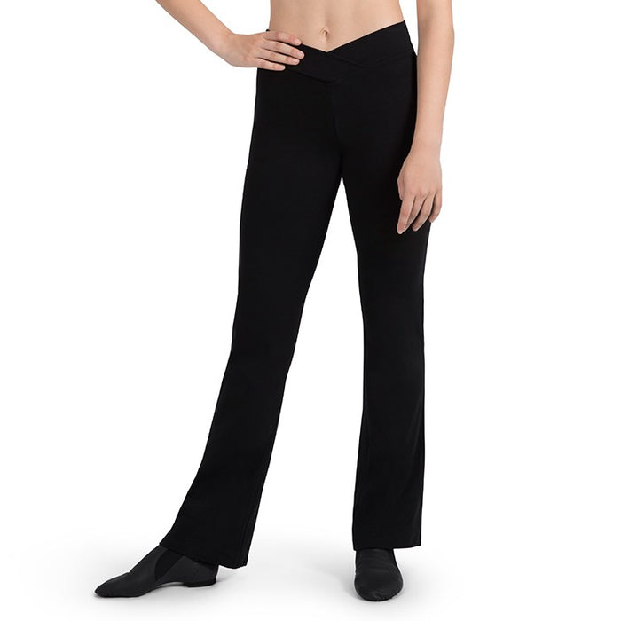 P3401LN – Bloch V Front Womens Full Length Jazz Pants