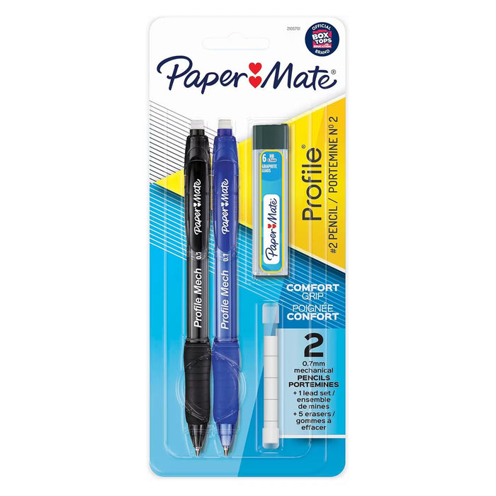 Paper Mate Profile Mech 0.7 mm HB #2 Mechanical Pencils - 2 Ct - 36 Pack