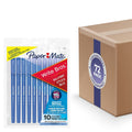 Paper Mate Write Bros. Blue Ink Medium Point 1.0 mm Ballpoint Pens - 10 Ct - 72 Pack