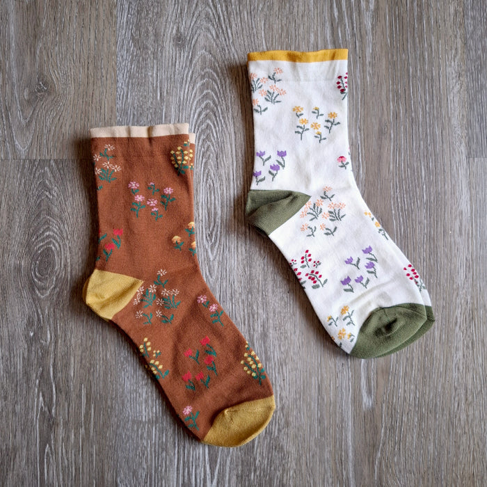 Patches of Flowers Socks