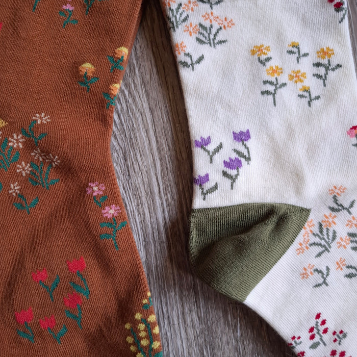 Patches of Flowers Socks